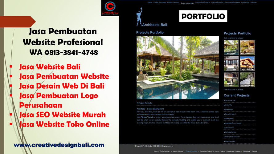 TERPERCAYA, Call 0813-3841-4748, Jasa Pembuatan Website Murah