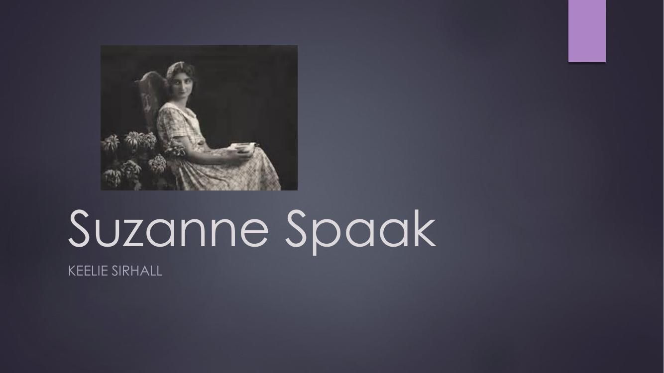 Suzanne Spaak by Keelie Flipsnack