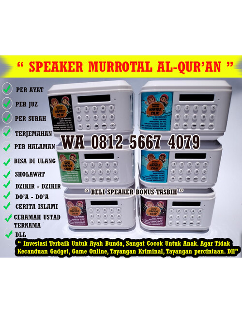 WA 0812 5667 4079 SPEAKER QURAN LED