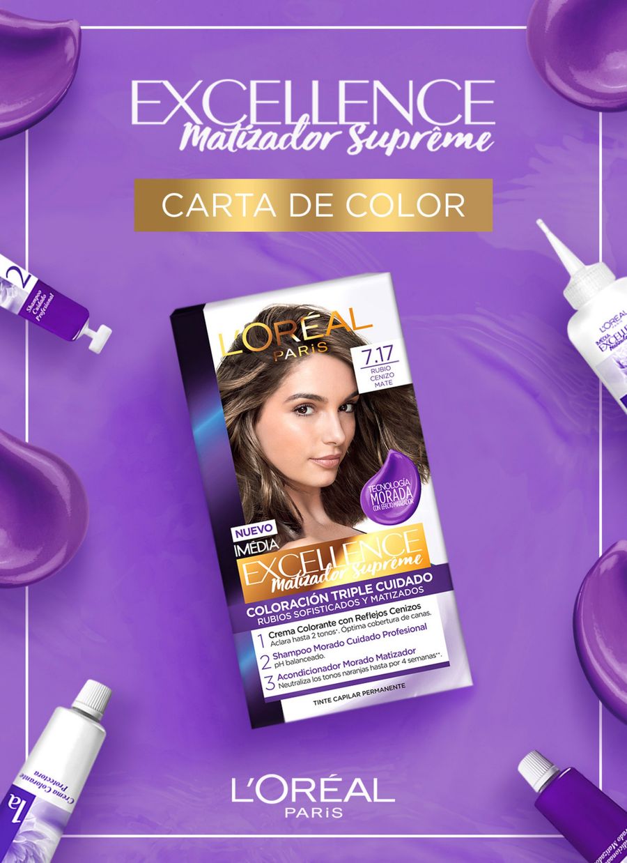 CARTA DE COLOR EXCELLENCE MATIZADOR SUPRÈME by Garnier Venezuela
