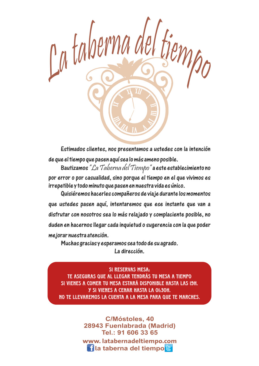 La Taberna del Tiempo en Fuenlabrada