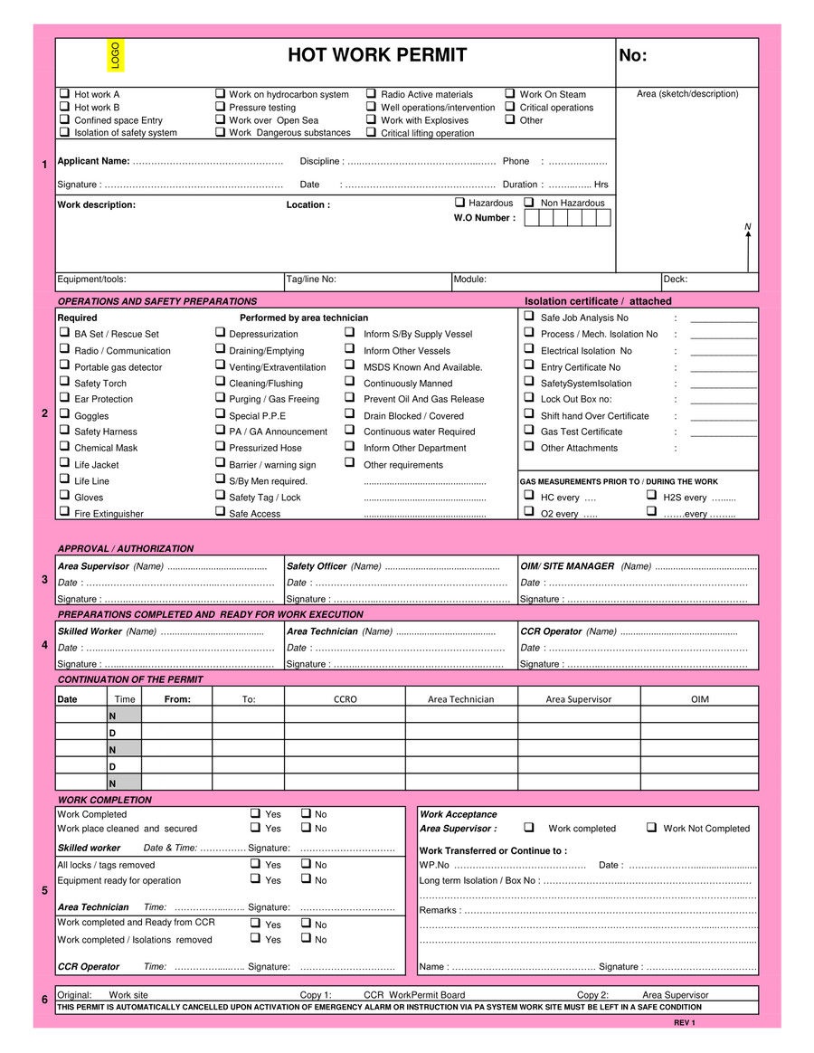 free-printable-hot-work-permit-form