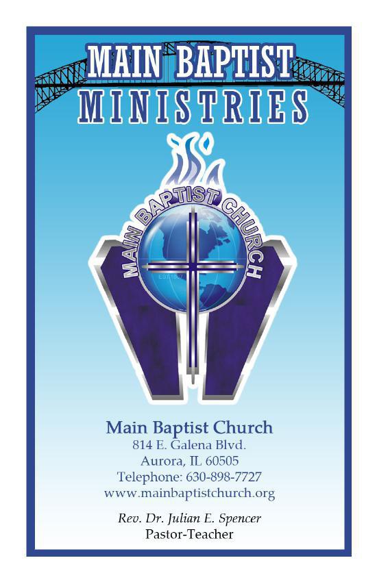 Main Baptist Ministries Brochure by Main Baptist Church - Flipsnack