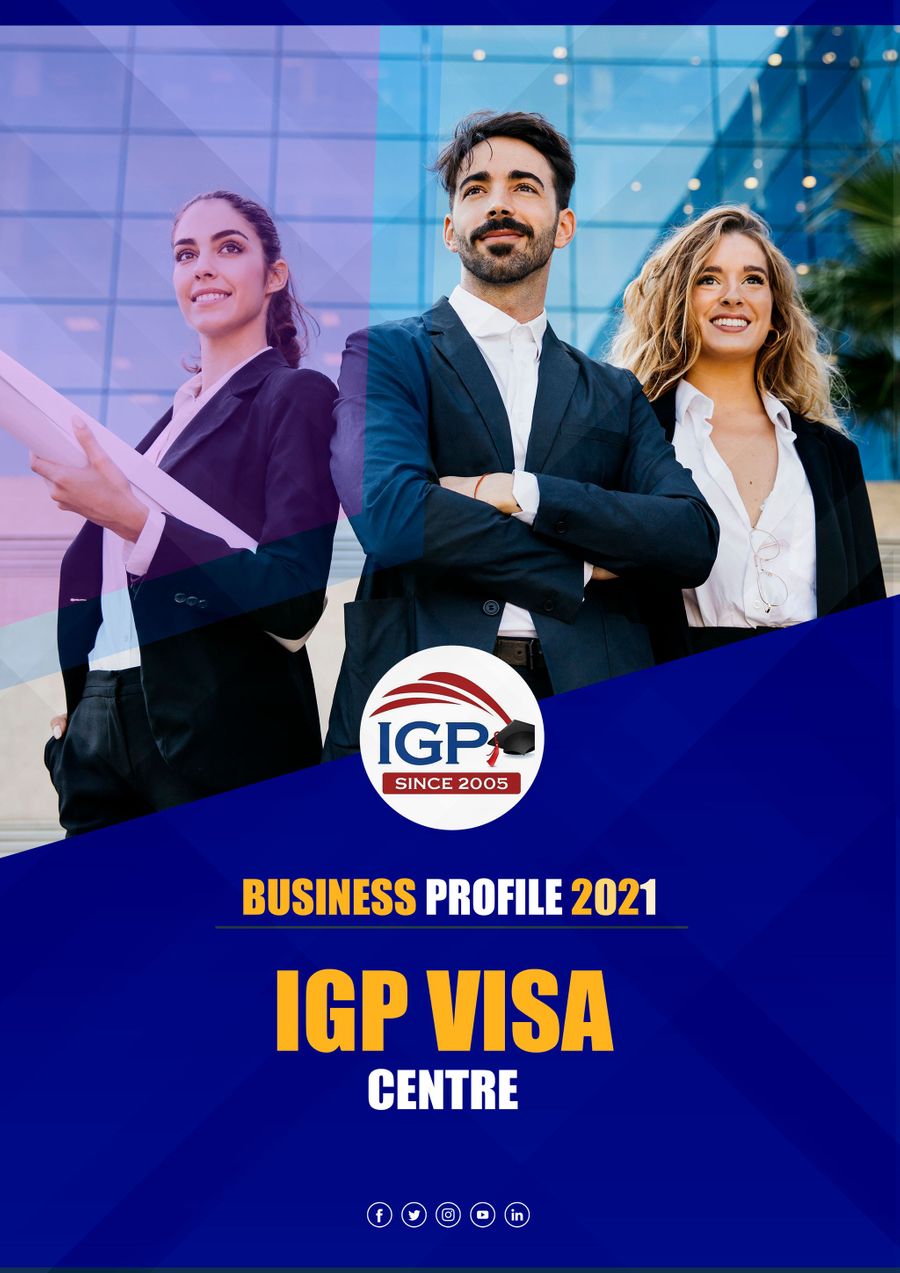 IGP VISA CENTRE PROFILE 2021 by IGP Visa Center - Flipsnack