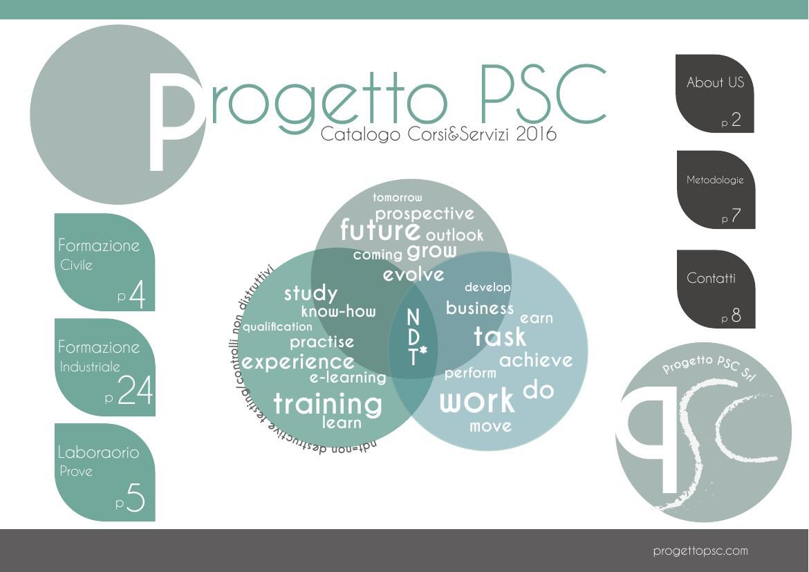 Catalogo_Corsi&Servizi_2016_ProgettoPSC by Progetto PSC Srl - Flipsnack