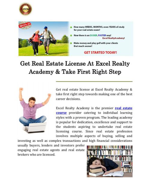 Online Real Estate Course | Real Estate License 