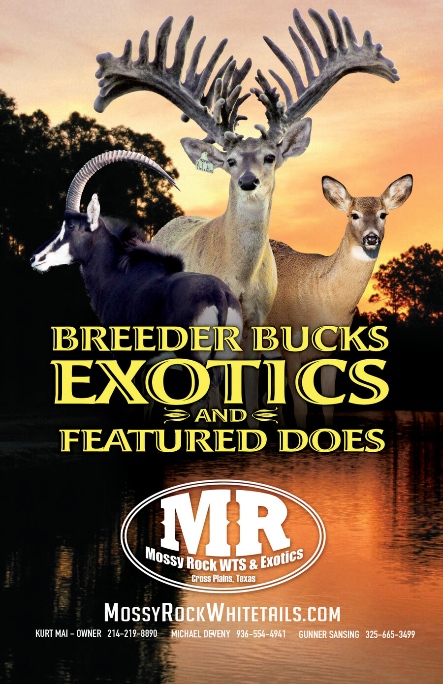 Mossy Rock Whitetails & Exotics 2020 Booklet by Earl Hopkins Flipsnack