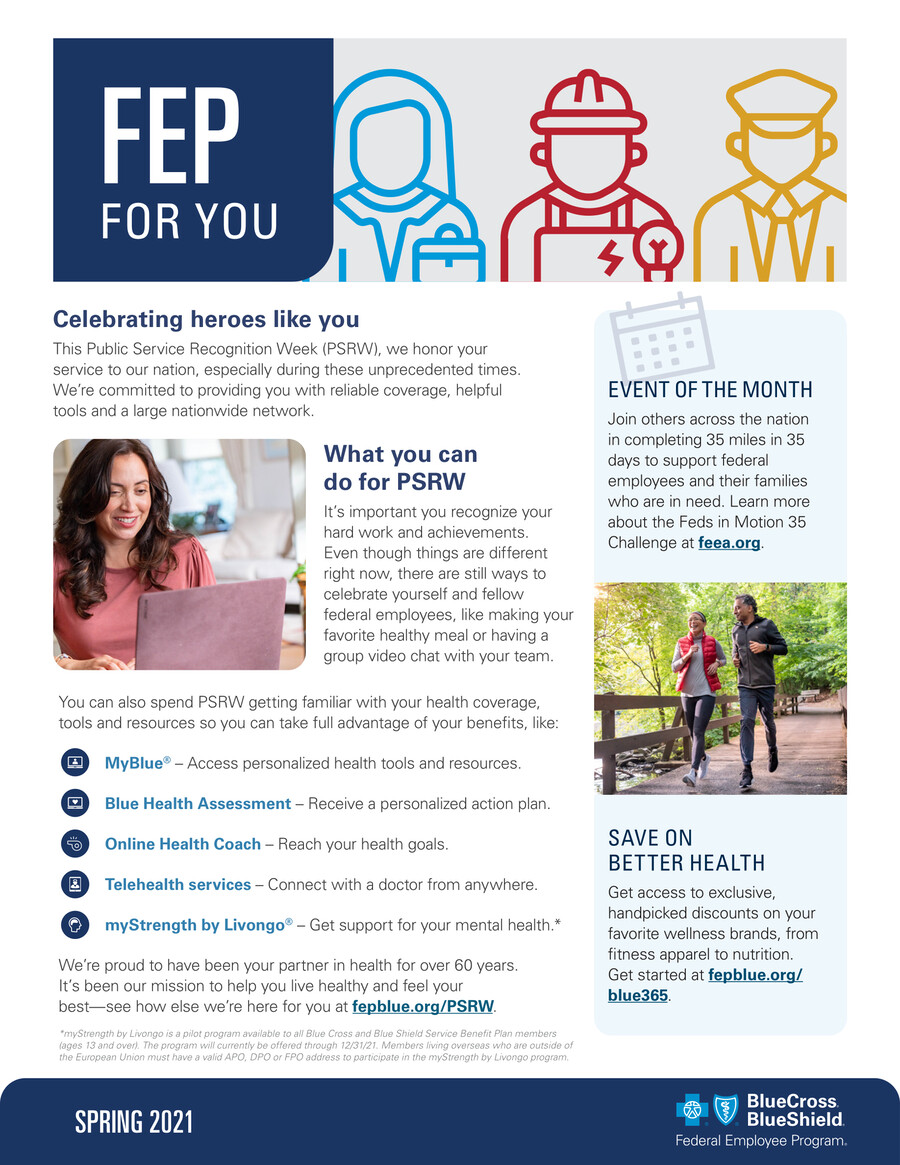May 2021 Newsletter by BCBS FEP - Flipsnack