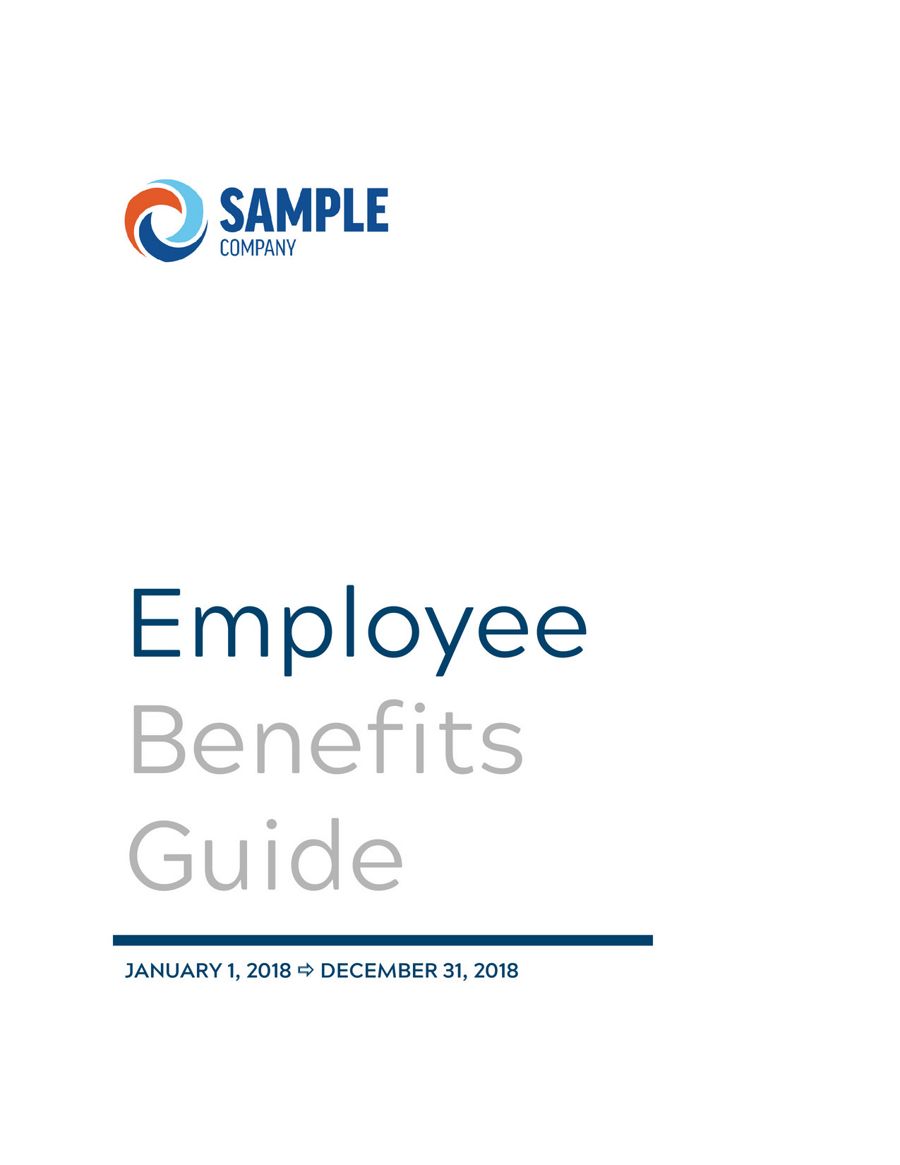 Sample Company 2019 Benefit Guide by GBS Benefits