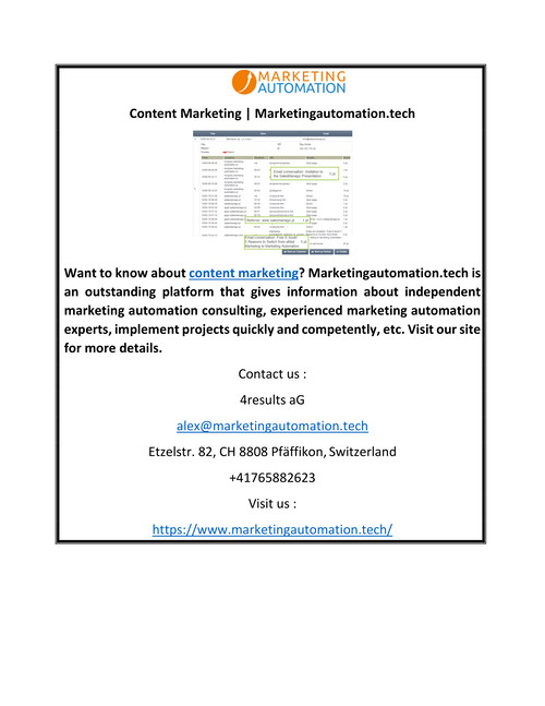 Content Marketing | Marketingautomation.tech