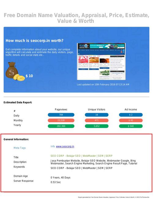 JASA PEMBUATAN WEBSITE-seocorp.in