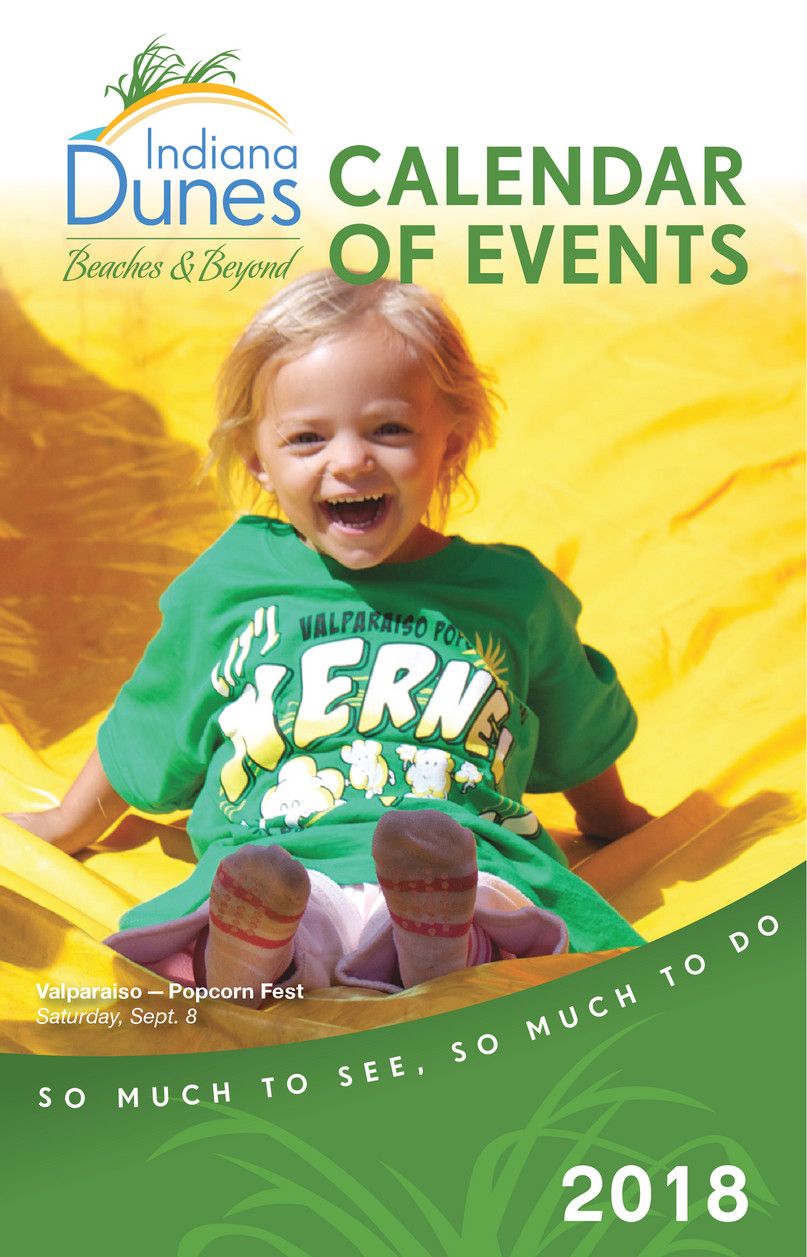 2018 Calendar of Events by Indiana Dunes... Flipsnack