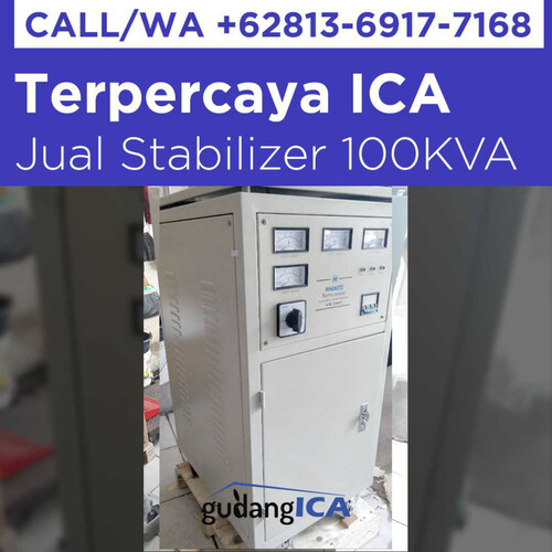 Jual Stabilizer 100KVA  Terpercaya WA +62813-6917-7168 ICA Solo