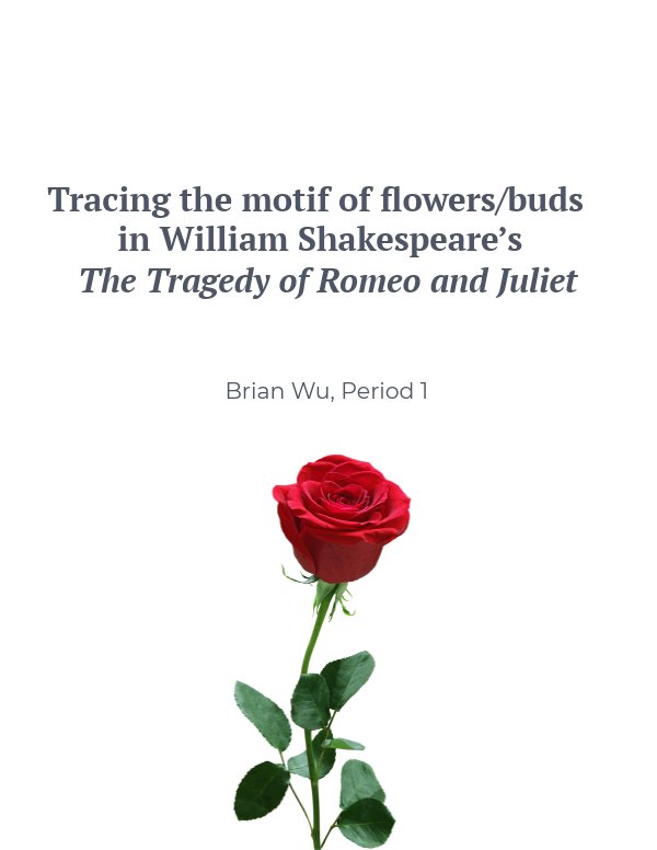 Romeo and Juliet Motif Booklet by Brian Wu Flipsnack