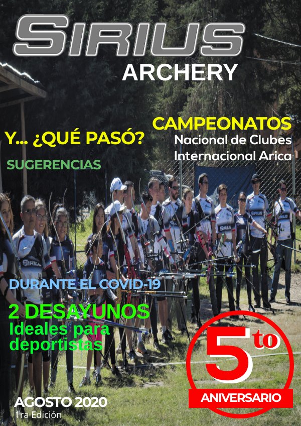 SIRIUS Archery 1ra Edicion by Eduardo Flipsnack