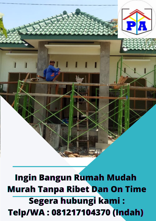 Promo, Telp/WA 081217104370, Jasa Bangun Rumah Borongan Tunl