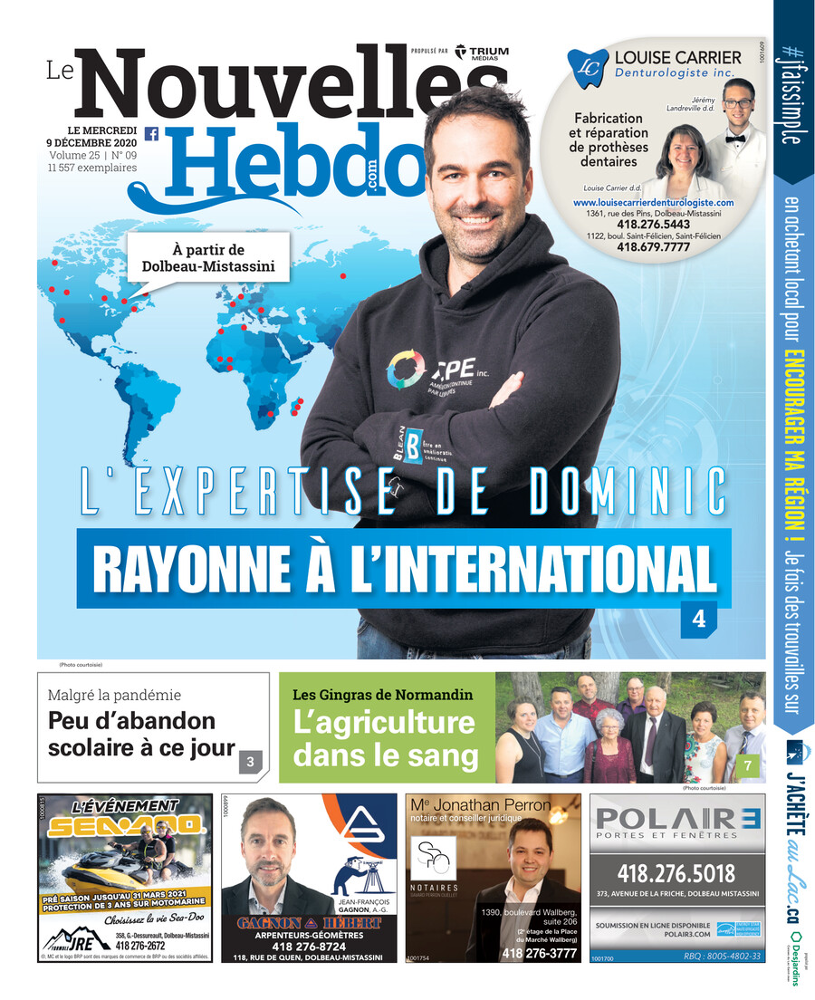 Journal Le Nouvelles Hebdo 9 Décembre 2020 By Trium Médias Flipsnack