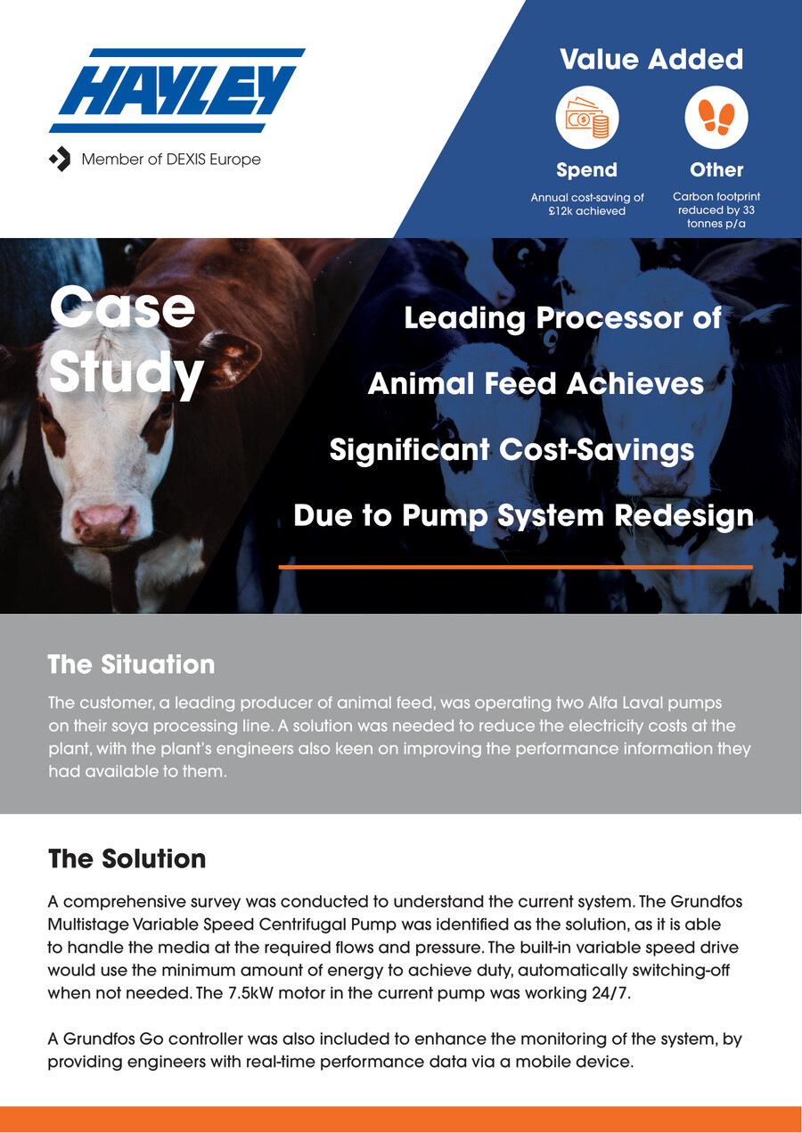 CS042 Animal Feed Processor Pumps Case Study by HAYLEY DEXIS - Flipsnack