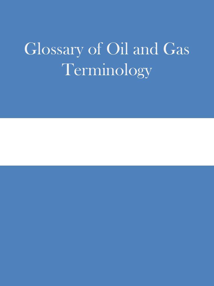 Glossary of Oil and Gas Terminology PDF by Odysseus Flipsnack