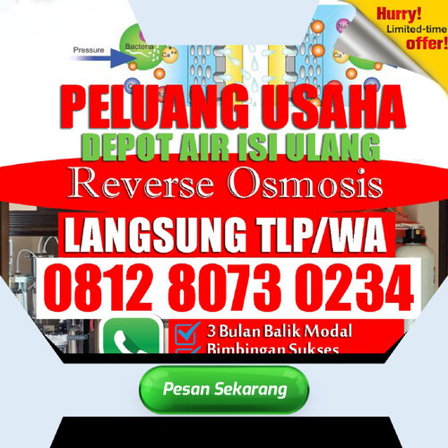 WA 0812 8073 0234 JASA PEMASANGAN AIR ISI ULANG BABELAN