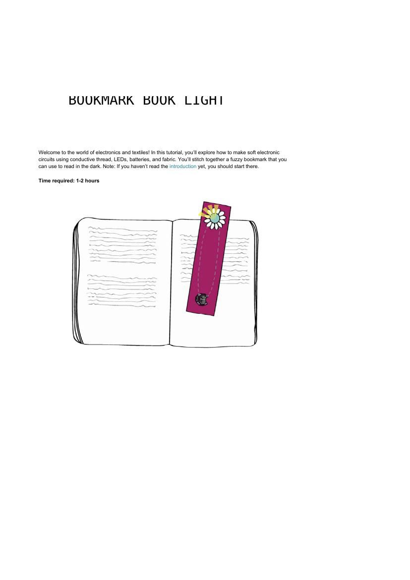 Bookmark Book light 1 by Flipsnack