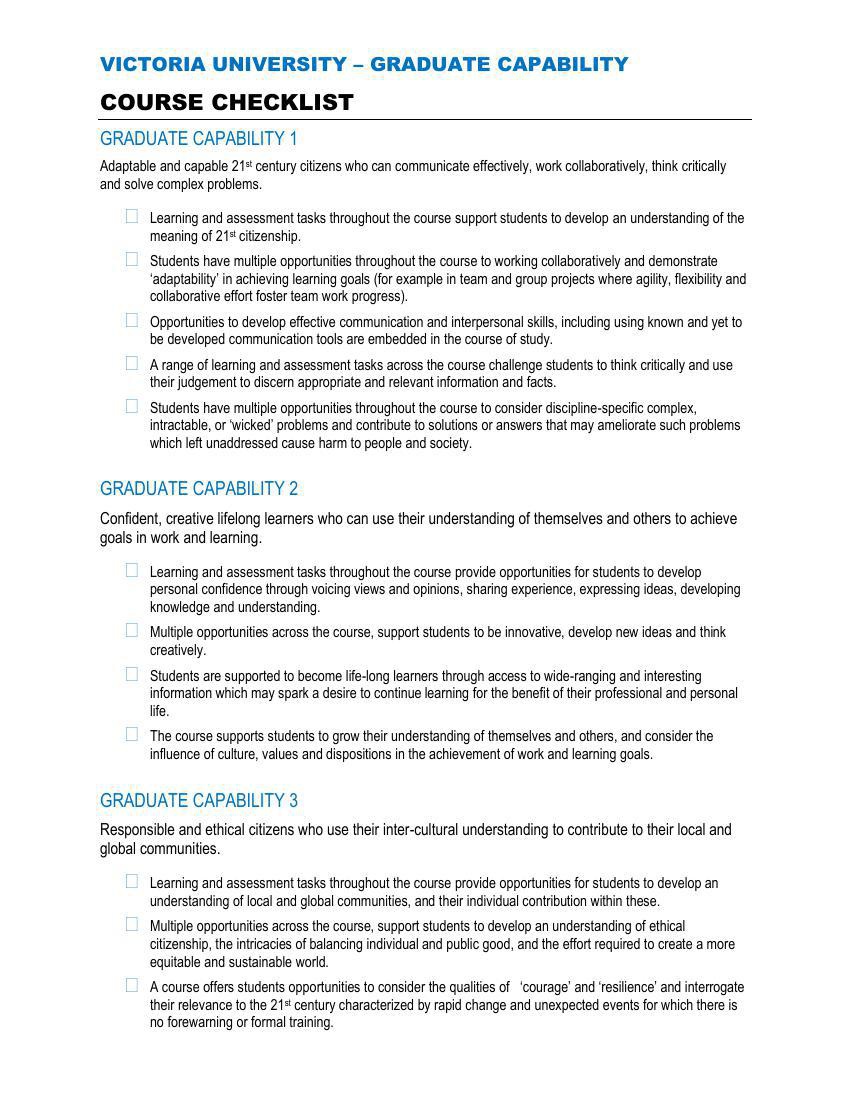 FLIP BOOK 6 COURSE CHECKLIST V2 by Carole Demirdjian - Flipsnack