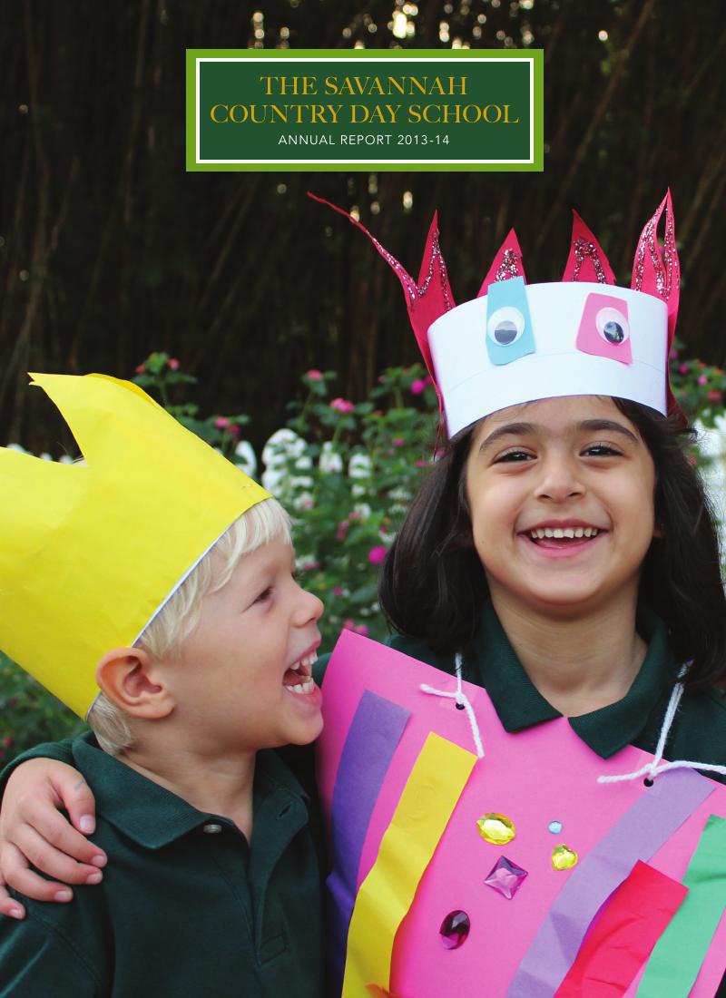The Savannah Country Day School Annual Report 2013 2014 By Allison