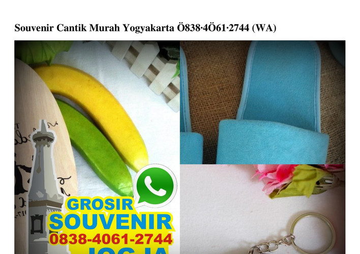 Souvenir Cantik Murah Yogyakarta Ô8384Ô612744 [WA]