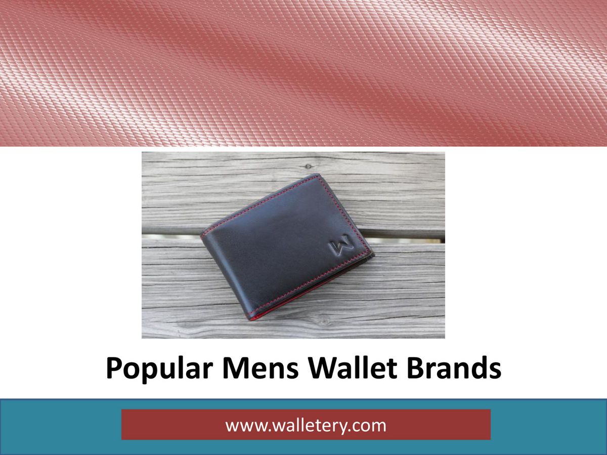 Popular Mens Wallet Brands by Walter Wallet Flipsnack