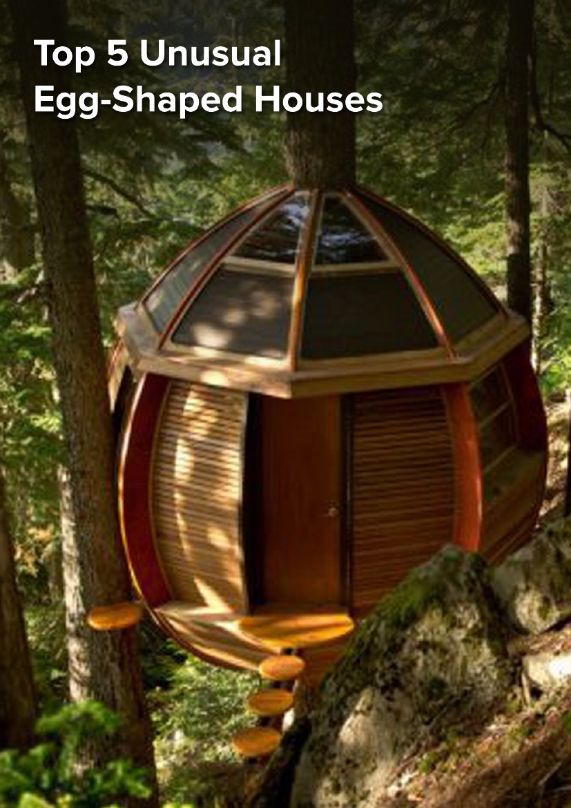 Top 5 unusual eggshaped houses by Flipsnack Flipsnack