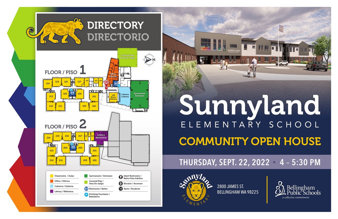 Sunnyland Elementary School Open House Brochure by Communications