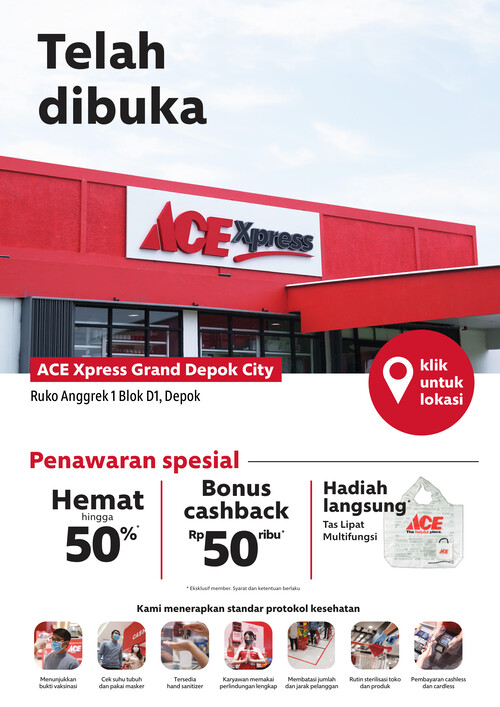eFlyer Opening ACE Xpress Grand Depok City