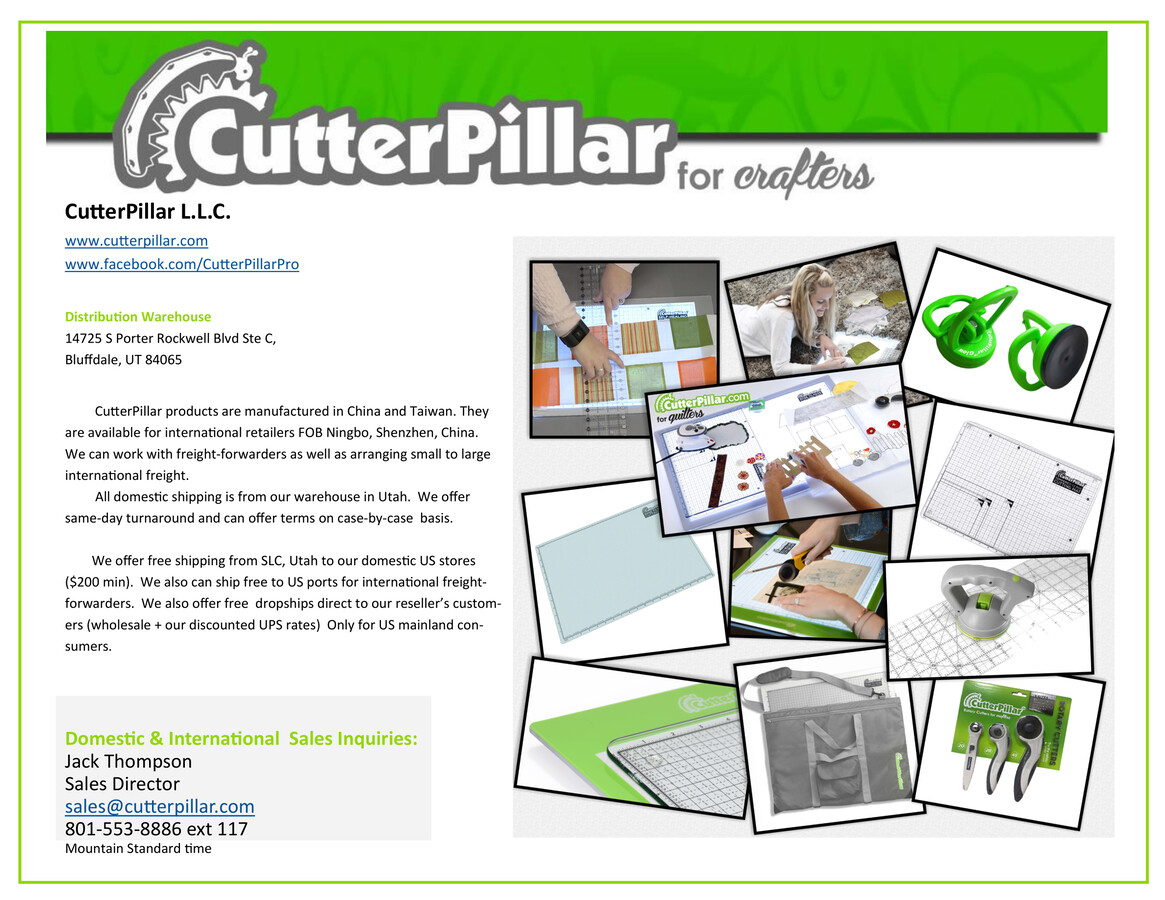 CutterPillar Product Line Fall 2021 by Jack Thompson - Flipsnack