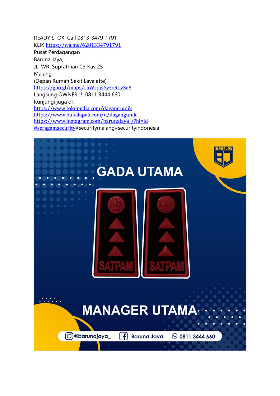 gada utama ready stok (1) by secure baruna - Flipsnack