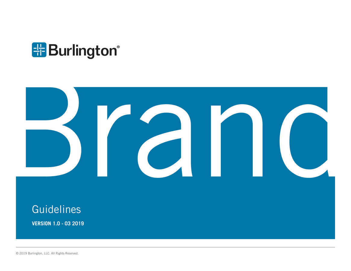 Burlington Brand Guidelines by Elevate Textiles Flipsnack