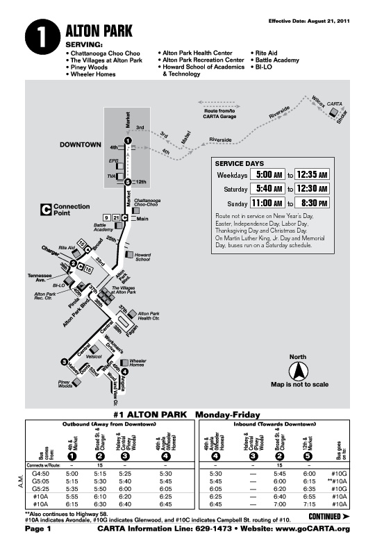 CARTA Transit Guide & Bus Schedules by CARTA Flipsnack