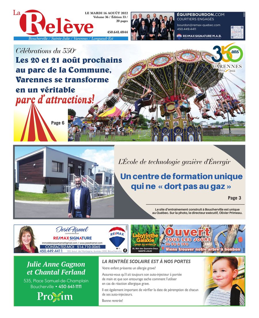 Boucherville16aout2022 by Journal La Relève Flipsnack