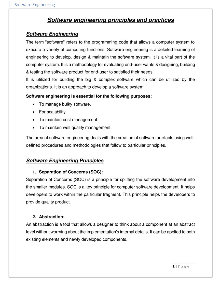 Software engineering activity 1 booklet-converted (1) by Gaurav Patil ...