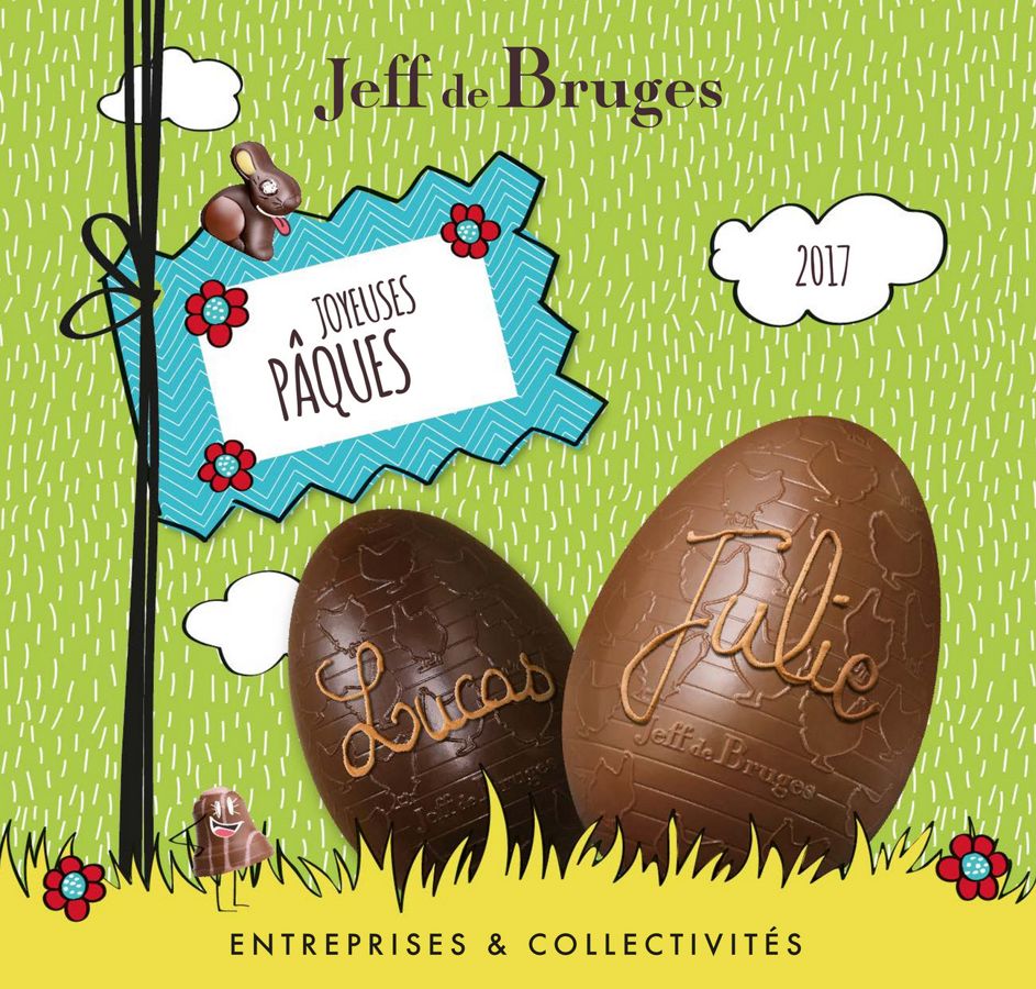 Oeuf De Paques Personnalisé Jeff De Bruges Prix