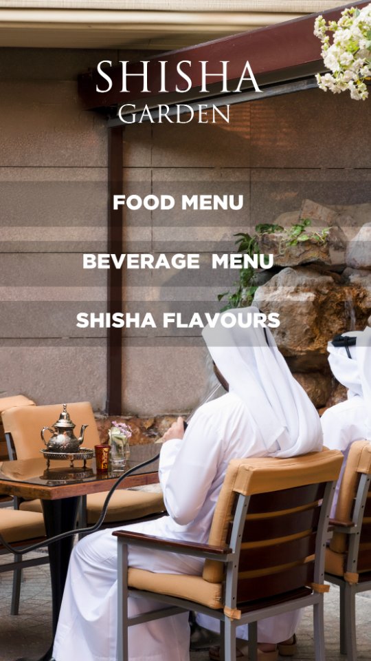 Shisha Garden Landing Page by La Cigale Hotel Flipsnack