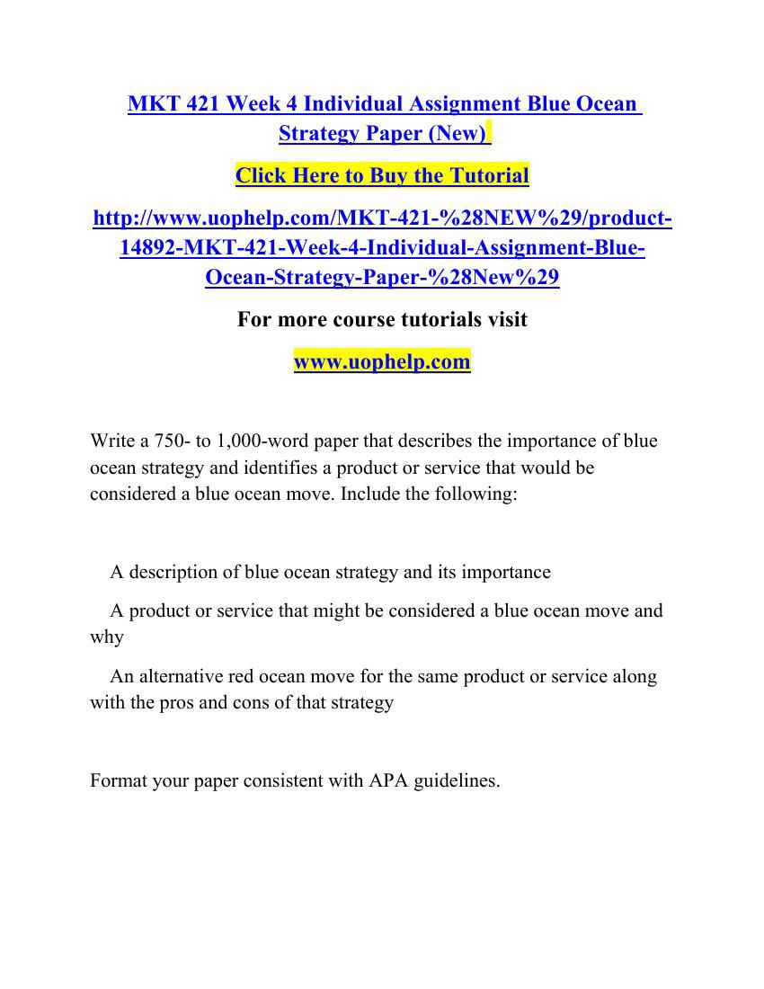 Mkt421week1individual assignment essay image