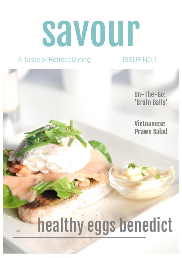 Resolution Retreats Savour Taster Recipe Book by Resolution Retreats