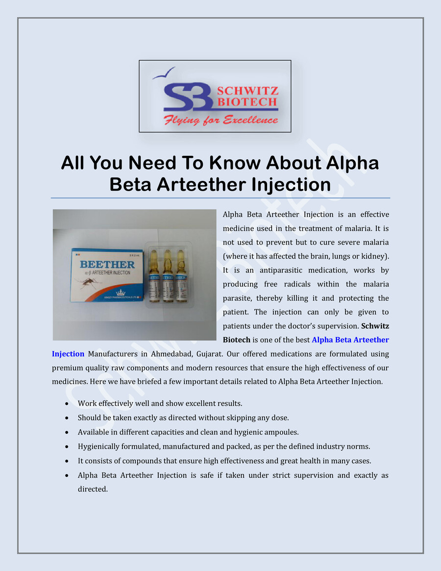 AllYouNeedToKnowAboutAlphaBetaArteetherInjection by