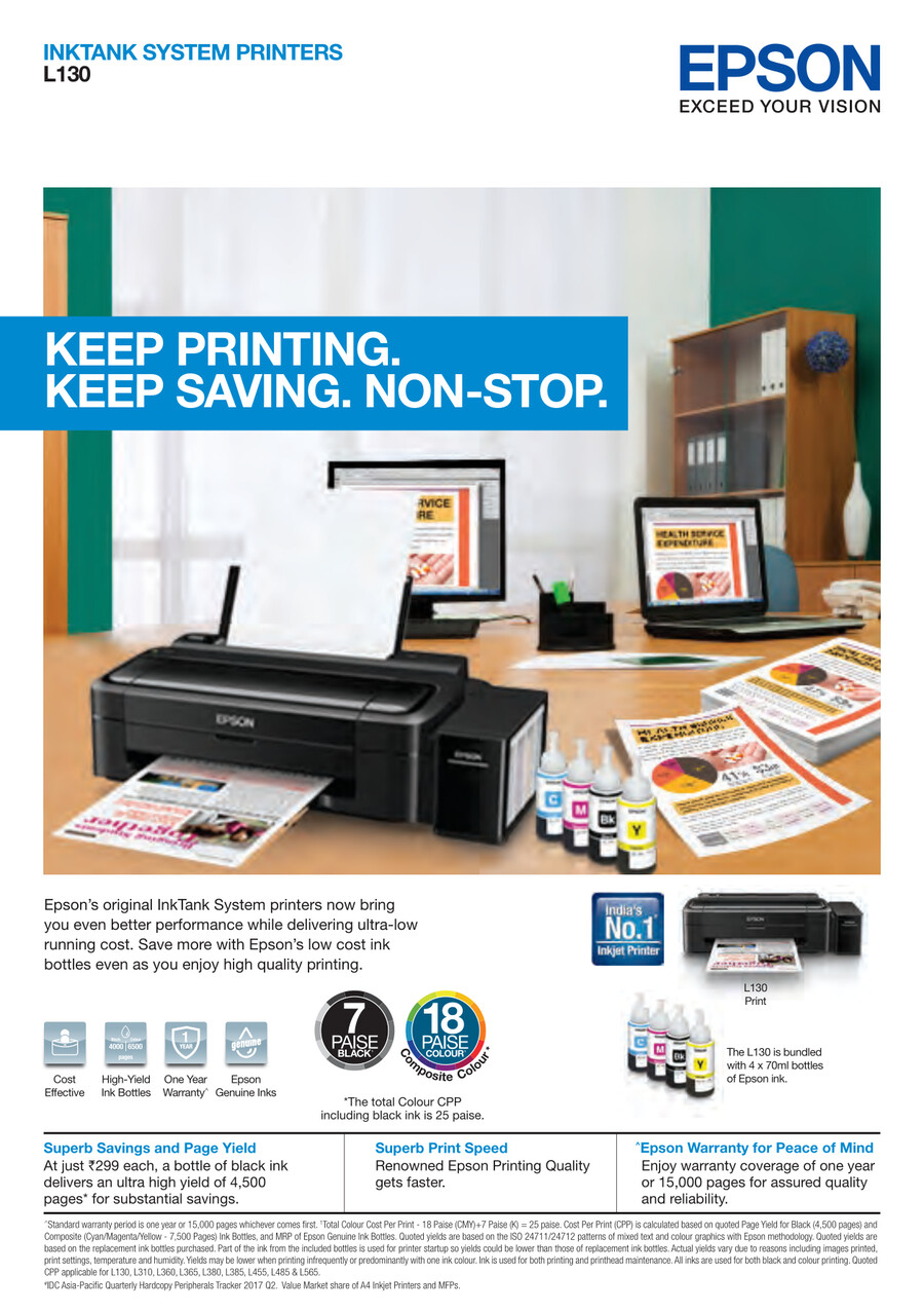 Epson L130 Brochure.pdf by Abinesh Kr Flipsnack
