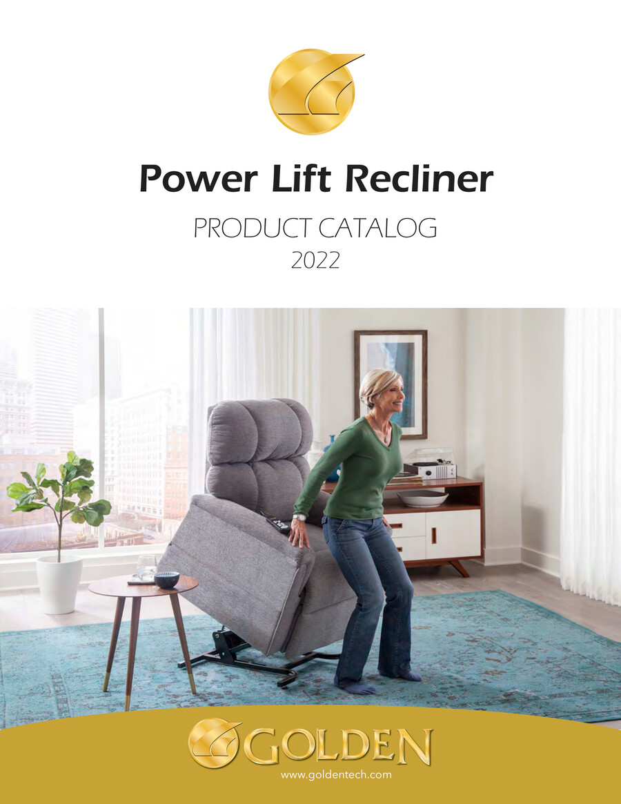 Golden Power Lift Recliner Product Catalog by Marketing Flipsnack