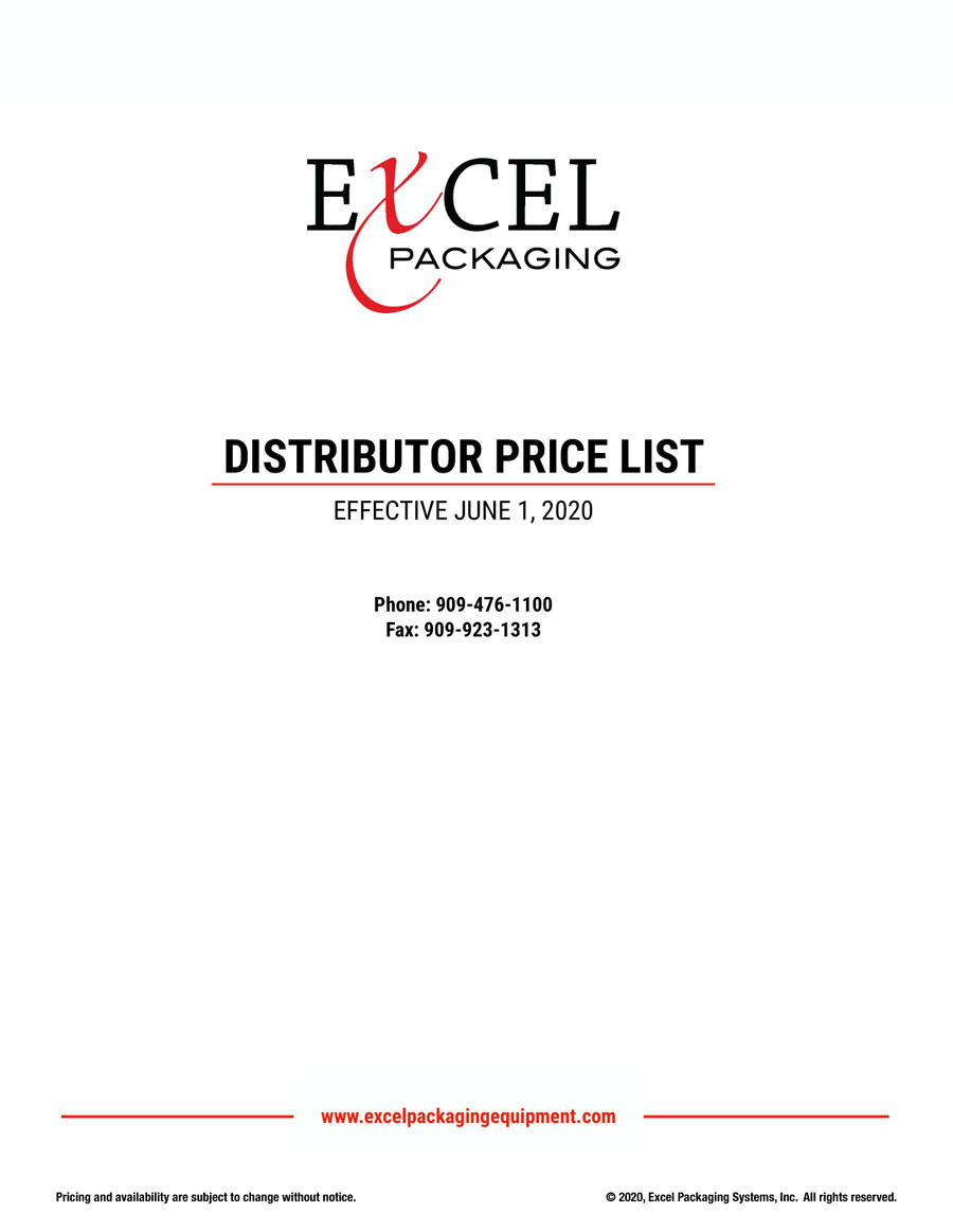 V20 Distributor Discount Price List by Excel... Flipsnack
