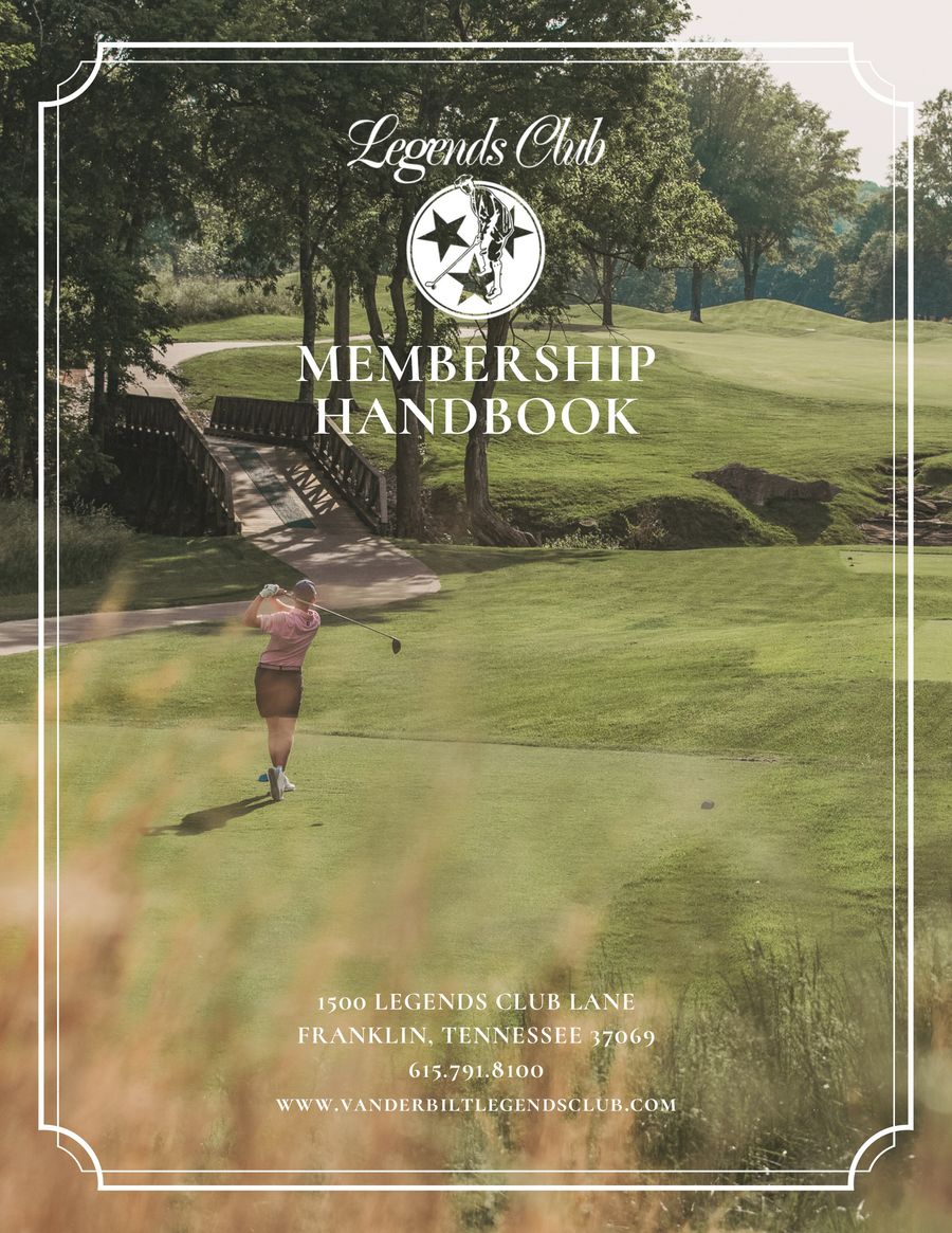 The Legends Club Membership Handbook by Legends Club - Flipsnack