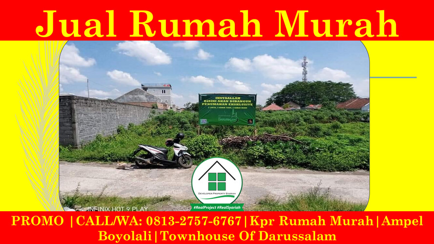 WA: 0813-2757-6767|Rumah Lantai 2 Minimalis|Ampel Boyolali
