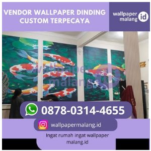 Vendor wallpaper dinding custom terpercaya