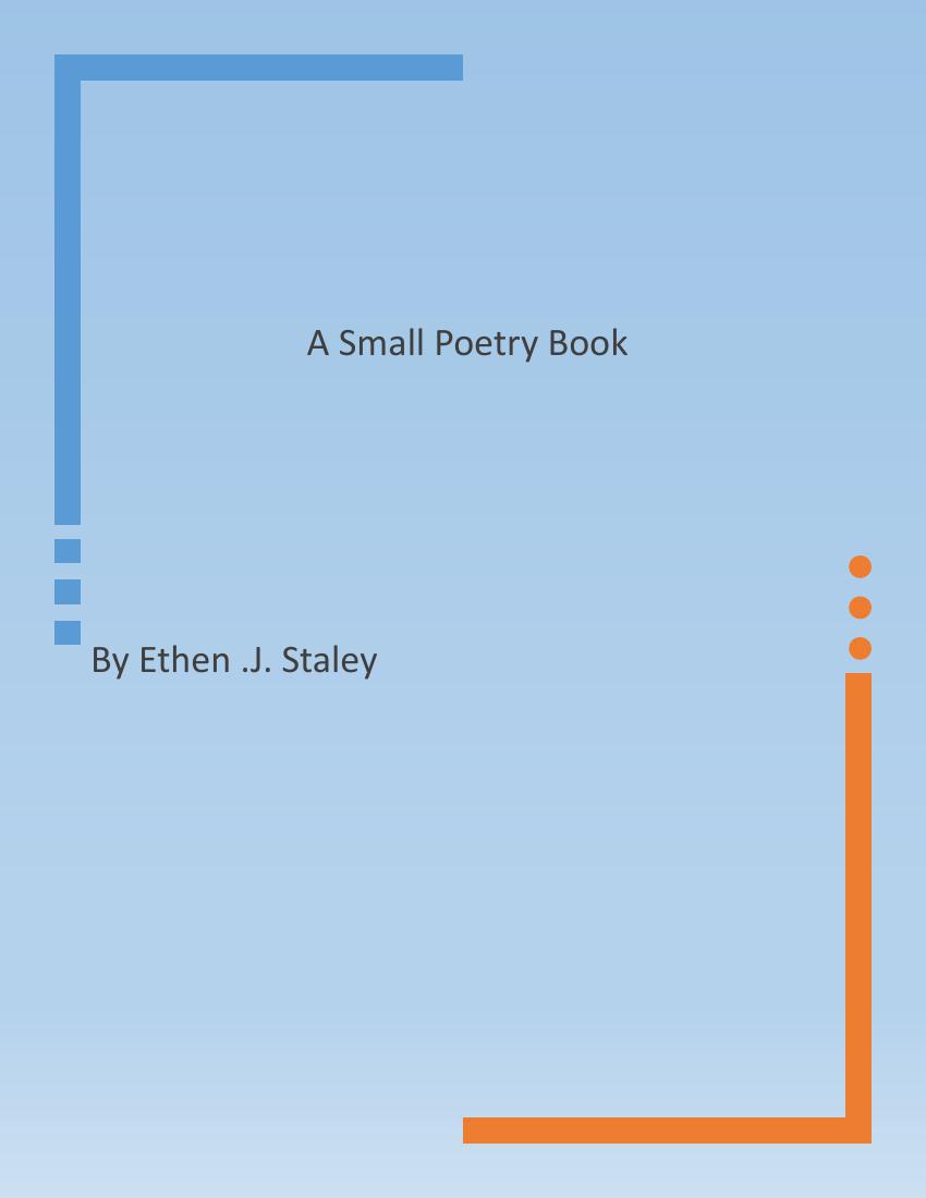 poetry Ethen Staley by Ethen Staley - Flipsnack